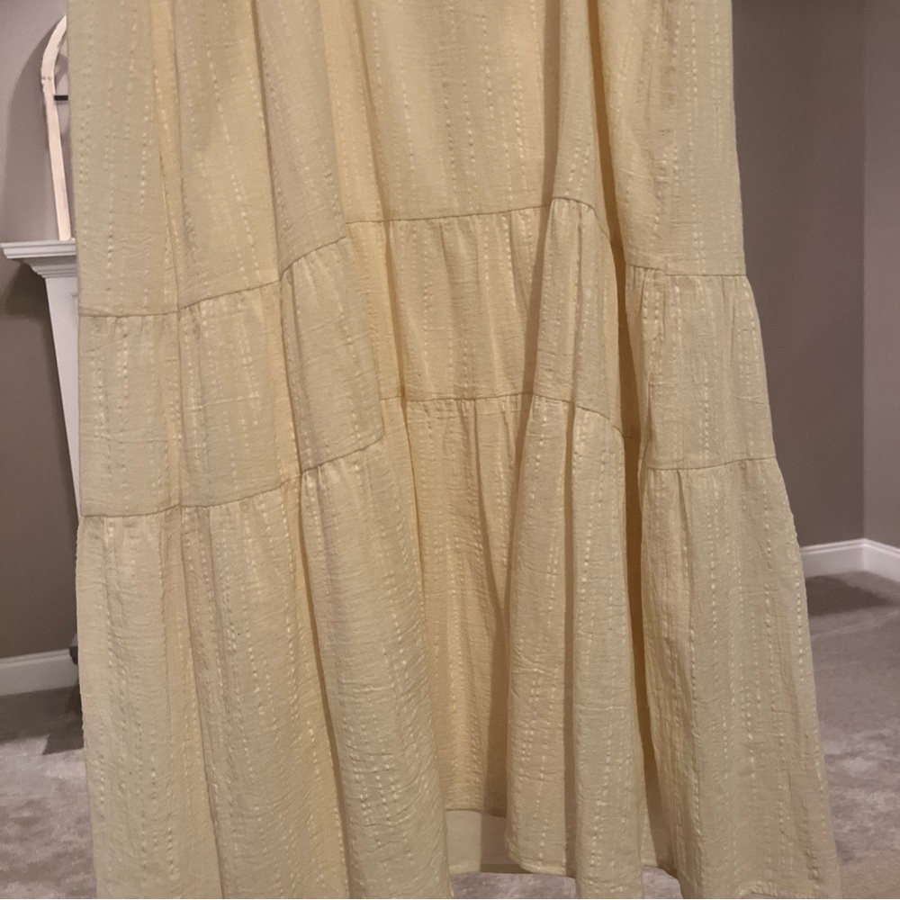 Zara Beige Maxi Dress - Picture 7 of 9